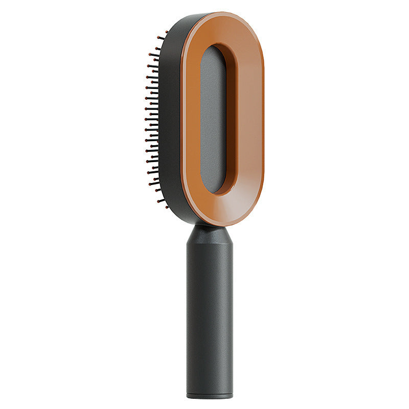 Brosse à cheveux autonettoyante
