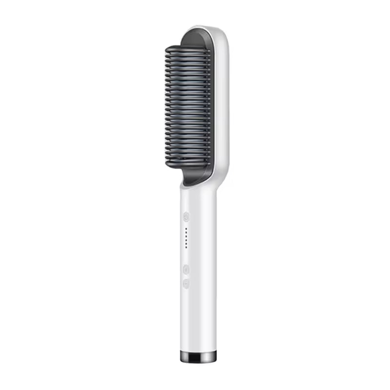 Brosse Fer À Lisser Pour Cheveux Électrique 2 en 1