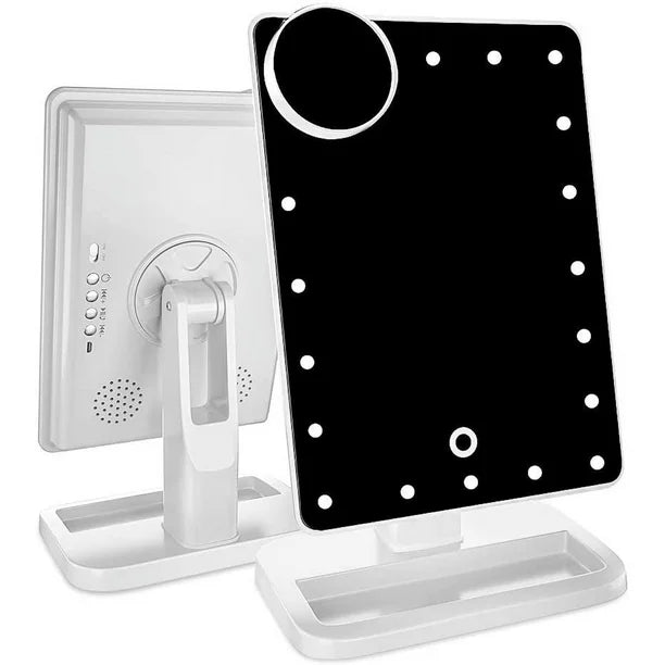 Miroir Maquillage LED Bluetooth