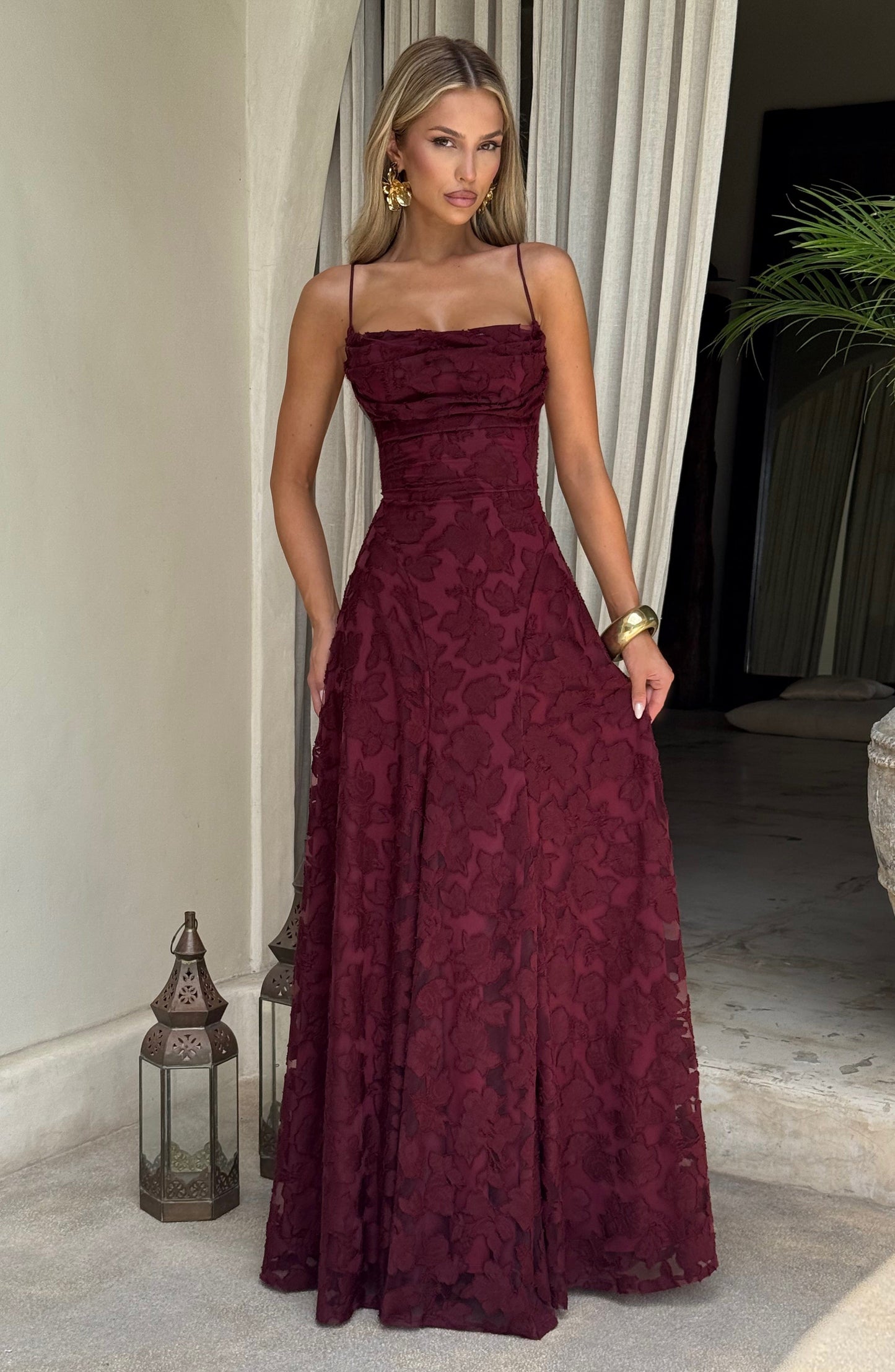 Robe mousseline de soie