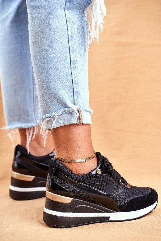 Sneakers Décontractées à Plateforme