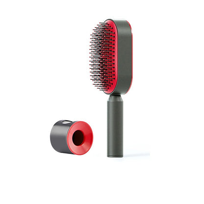 Brosse à cheveux autonettoyante