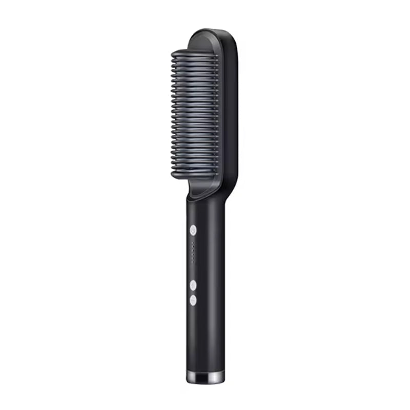 Brosse Fer À Lisser Pour Cheveux Électrique 2 en 1