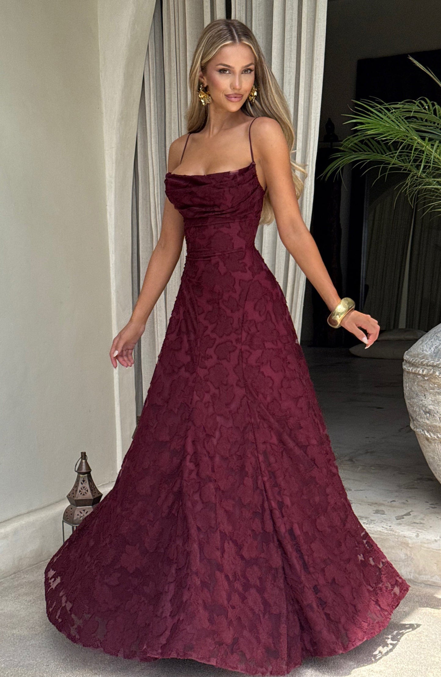 Robe mousseline de soie