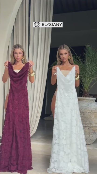Robe mousseline de soie