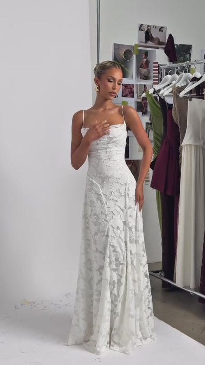 Robe mousseline de soie