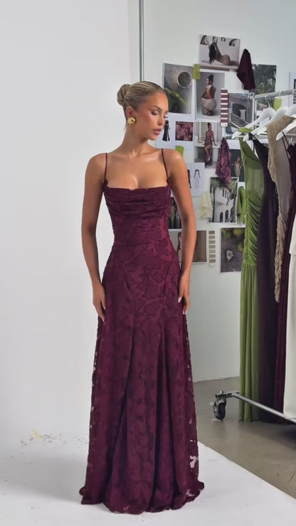 Robe mousseline de soie