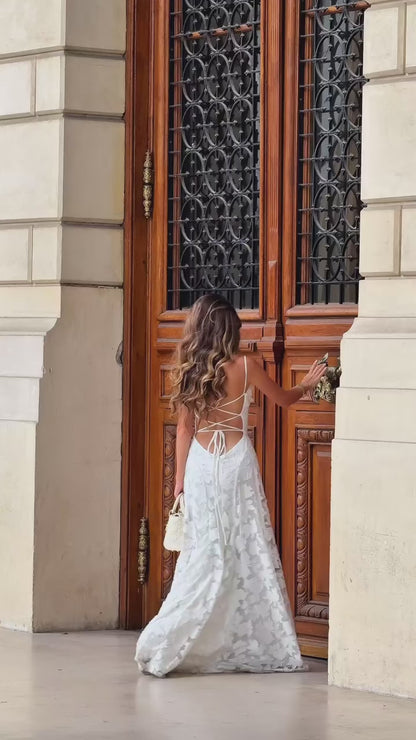 Robe mousseline de soie